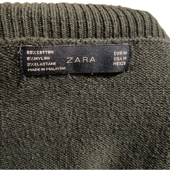 ZARA Sweater Cardigan with Pockets - Picture 4 of 5